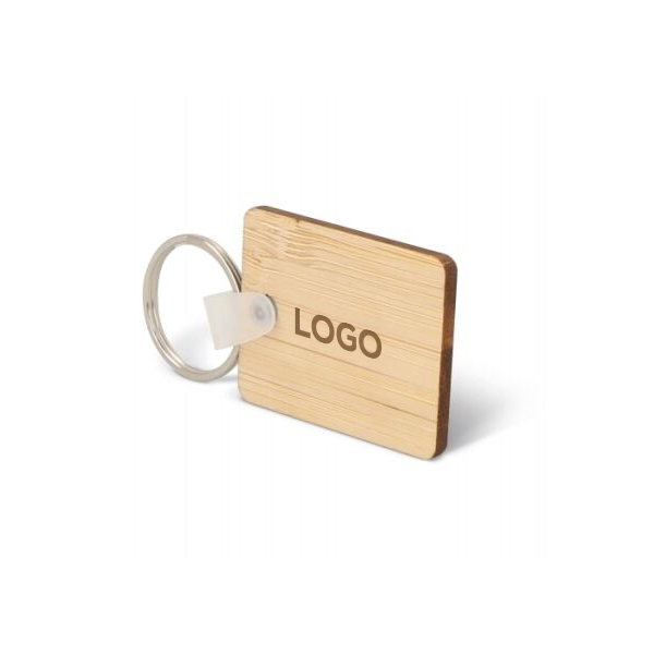 Duurzame Bamboe Sleutelhanger