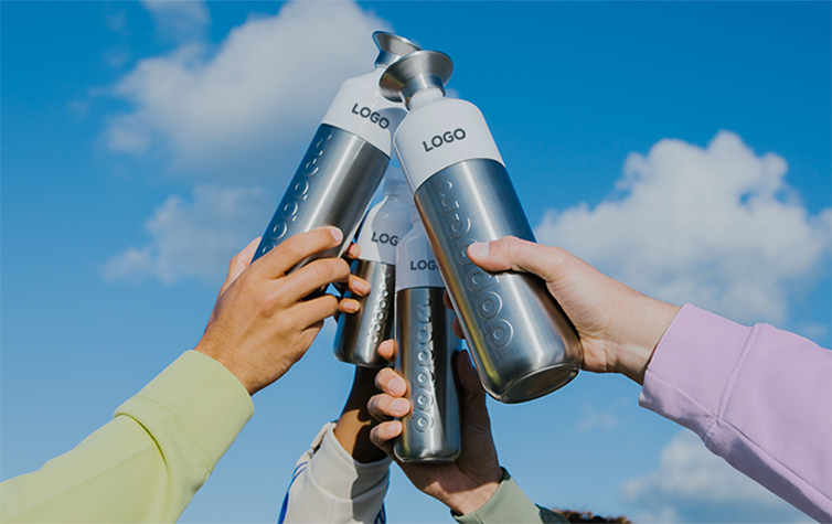 Dopper met logo: duurzaamheid en zichtbaarheid in één