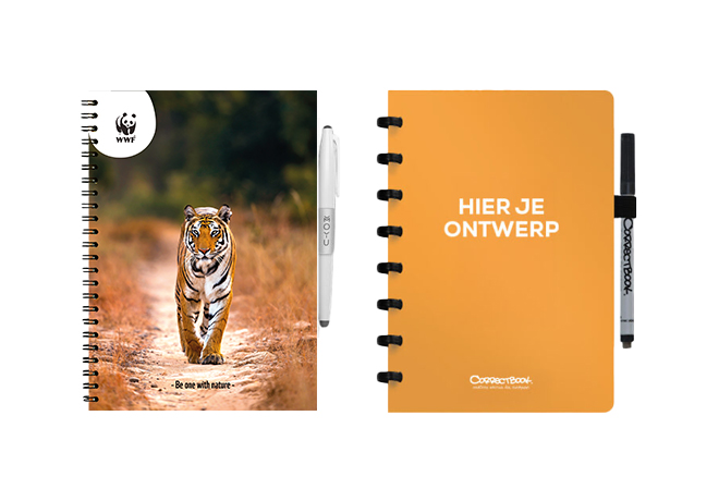 Notebook bedrukte kaft