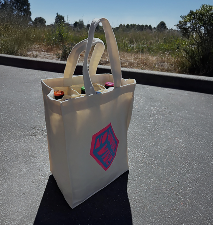 Wijn tas met logo - NoHouseWine