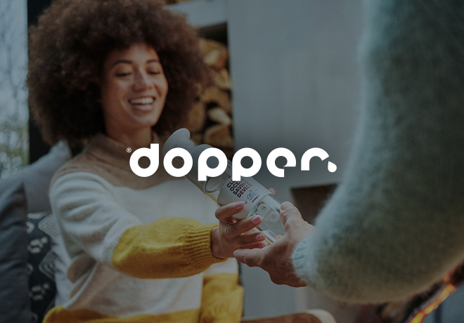 Dopper – tegen plasticvervuiling, vóór hergebruik