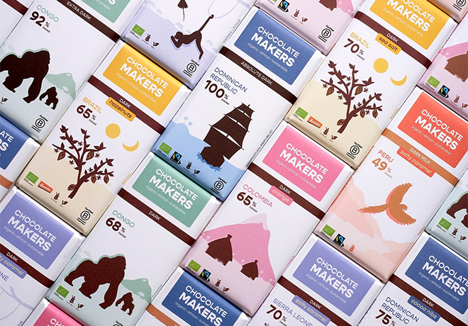 chocolatemakers collectie repen